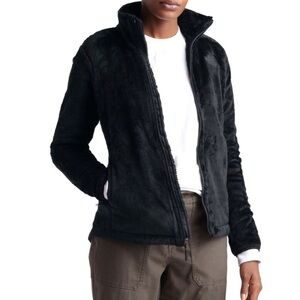 The North Face Women's Osito Fleece Jacket Black Full Zip Sz M